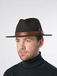 Шляпа STETSON арт. 2598154 TRAVELLER WOOLFELT (темно-серый)
